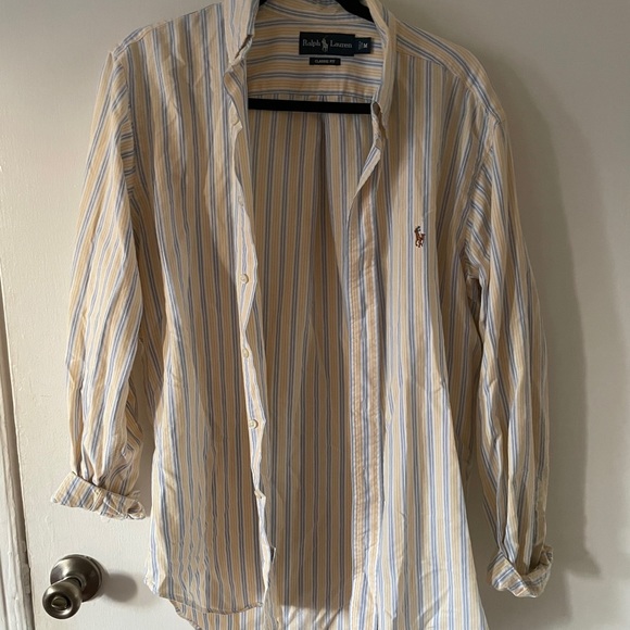 Vintage Ralph Lauren Dad striped button up - Picture 2 of 4